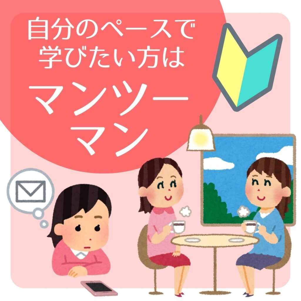 マンツーマンのイメージ